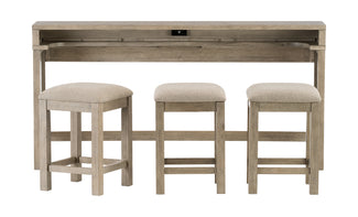 Barlett Table and 3 Stools 7